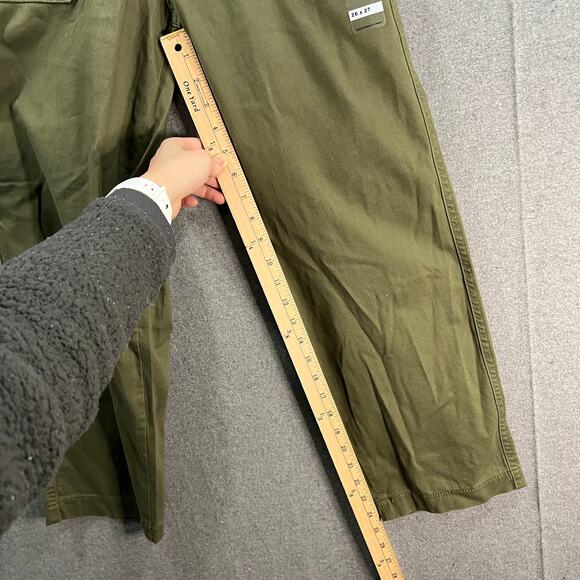 Levi's Women Utility Pants Olive Green Size 26 x 27 - Picture 7 of 10